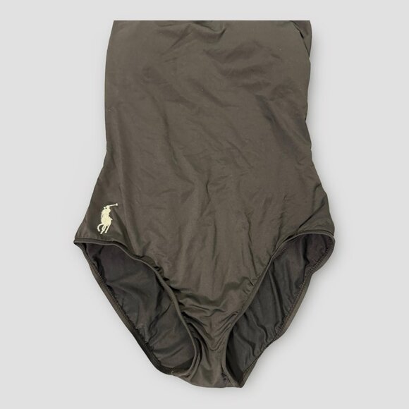 Polo Ralph Lauren Scoopback One-Piece Swimsuit sz L NEW - Picture 3 of 11